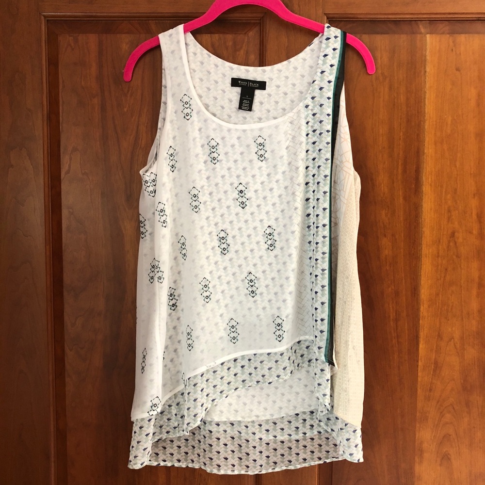 WHITE HOUSE BLACK MARKET Sleeveless Blouse - Picture 3 of 5